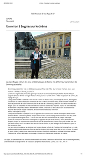 L'Union parle de Moteur ! Nous jouons ! de Dominique Letellier, Les Editions de l'Aventure